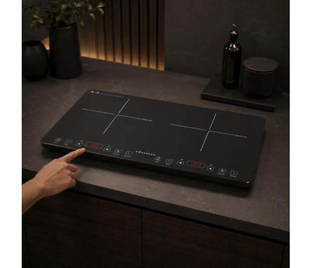 Kohersen Kuchenka indukcyjna Black Matt Double - 1600181 - zdjęcie 6